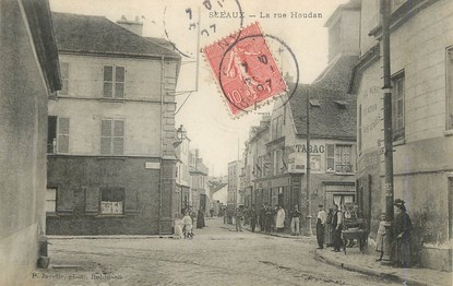 / CPA FRANCE 92 "Sceaux,la rue Houdan" 