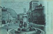 38 Isere CPA FRANCE 38 "Grenoble, Place Notre Dame" / BLEU A LA LUNE