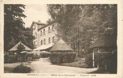 / CPA FRANCE 91 "Brunoy, hôtel de la Pyramide"