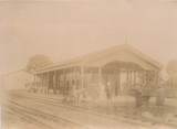 Afrique PHOTOGRAPHIE ORIGINALE / MADAGASCAR "Gare d'Aniverane"