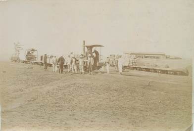 PHOTOGRAPHIE ORIGINALE / MADAGASCAR "Train de Ravitaillement