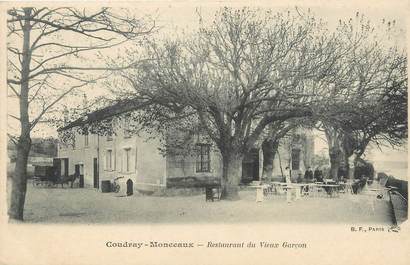 / CPA FRANCE 91 "Coudray Monceaux, restaurant du vieux garçon"