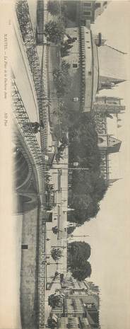 CPA PANORAMIQUE FRANCE 44 "Nantes, Place de la Duchesse Anne"