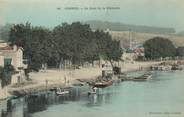 91 Essonne / CPA FRANCE 91 "Corbeil, le quai de la pêcherie"