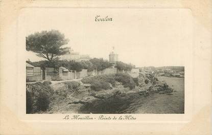 CPA FRANCE 83 "Toulon, le Mourillon, Pointe de la Mitre"