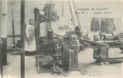 CPA FRANCE 75 "Paris, Exposition Grand Palais, coupole d'Antin, atelier de Salvert, Stand n°6"