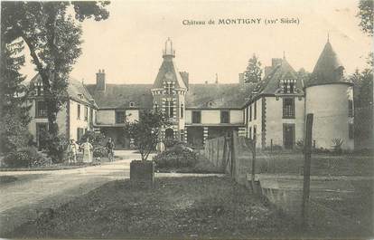 CPA FRANCE 21 "Montigny sur Aube, le chateau"