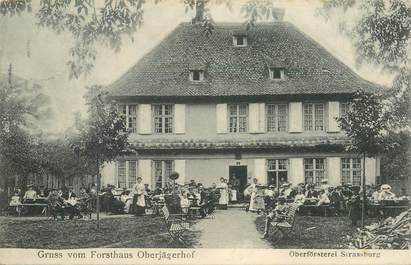 CPA FRANCE 68 "Gruss vom Forsthaus Oberjägerhof"