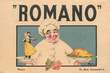 CPA FRANCE 75009 "Paris, Rue Caumartin, Restaurant Romano" / PUB