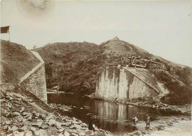 PHOTOGRAPHIE ORIGINALE / MADAGASCAR "Pont d'Ankarefo"