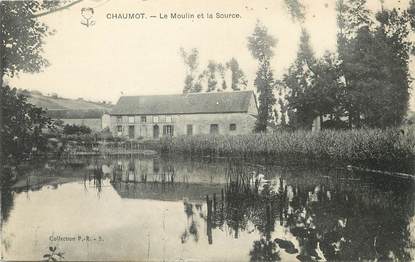 / CPA FRANCE 89 "Chaumot, le moulin et la source"