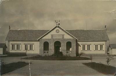 PHOTOGRAPHIE ORIGINALE MADAGASCAR "Hopital indigène"