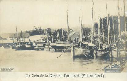 CPA MAURICE "Un Coin de la Rade du Port Louis"