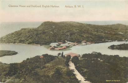 CPA ANTIGUA "Clarence House and Dockyard"