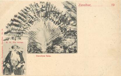 CPA TANZANIE / ZANZIBAR "Le Sultan"