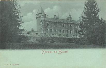 CPA FRANCE 03 "Chateau de Busset" / Collection Bleu à la lune