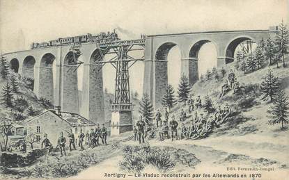 / CPA FRANCE 88 "Xertigny, le viaduc" / 1870
