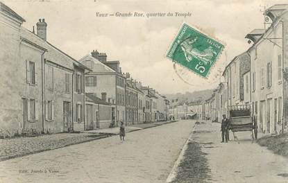 CPA FRANCE 57 "Vaux, Grande rue, quartier du Temple"