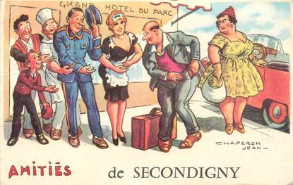 CPA FRANCE 79 "Secondigny"