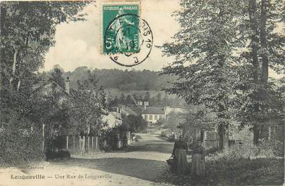 CPA FRANCE 77 "Longueville, une rue"