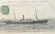 Marcophilie (Lettre Et Cartes) MARCOPHILIE POSTE MARITIME sur CPA PAQUEBOT Le Touareg"