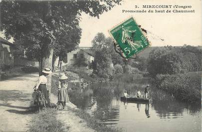 / CPA FRANCE 88 "Mirecourt, promenade du haut de Chaumont"