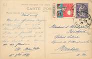 Marcophilie (Lettre Et Cartes) MARCOPHILIE VIGNETTE sur CPA FRANCE 07 "Annonay"