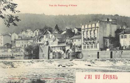 / CPA FRANCE 88 "Epinal, vue du Faubourg d'Alscace"