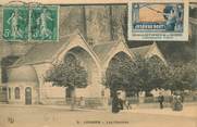 Marcophilie (Lettre Et Cartes) MARCOPHILIE VIGNETTE sur CPA FRANCE 65 "Lourdes"