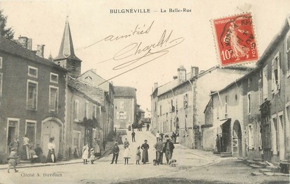 / CPA FRANCE 88 "Bulgnéville, la belle rue"