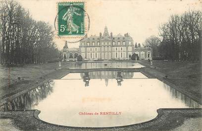 CPA FRANCE 77 "Chateau de Rentilly"