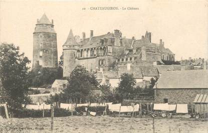 CPA FRANCE 35 "Chateaugiron, le chateau"