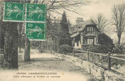 CPA FRANCE 77 "Chateau d'Armainvilliers"