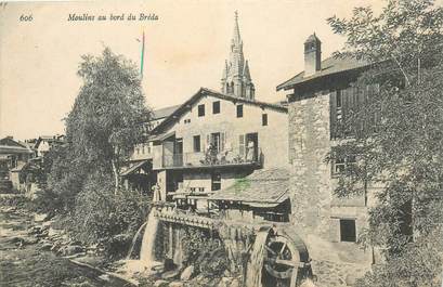 CPA FRANCE 38 "Moulins au bord du Bréda"