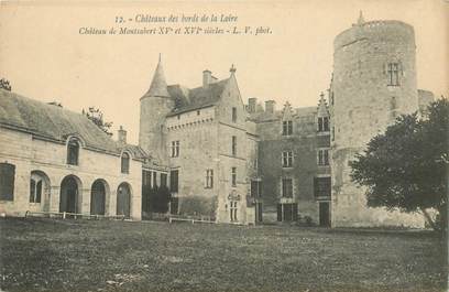 CPA FRANCE 49 "Chateau de Montsabert"