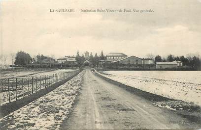 CPA FRANCE 01 "La Saulsaie, institution Saint Vincent de Paul"