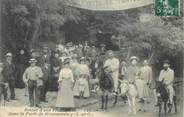 95 Val D'oise / CPA FRANCE 95 "Retour d'une promenade dans la forêt de Montmorency" / ÂNE