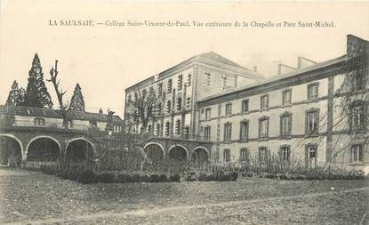 CPA FRANCE 01 "La Saulsaie, institution Saint Vincent de Paul"