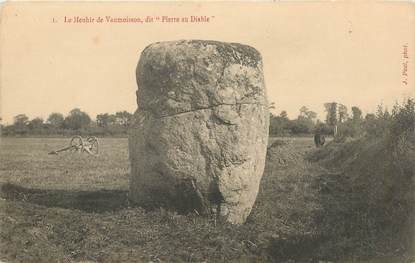 CPA FRANCE 50 "Menhir de Vaumoisson"