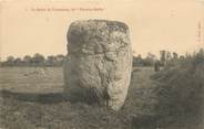 50 Manche CPA FRANCE 50 "Menhir de Vaumoisson"