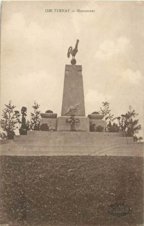 CPA FRANCE 69 "Ternay, monument aux morts"