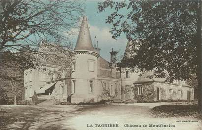 CPA FRANCE 71 "La Tagnière, chateau de Montfeurton"