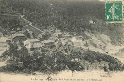 CPA FRANCE 89 "Barrage de l'Hermitage"