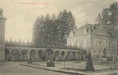 CPA FRANCE 84 "Trois Fontaines, le chateau"