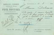 88 Vosge / CPA FRANCE 88 "Remiremont, Paul Roussel" / QUINCAILLERIE