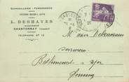 85 Vendee / CPA FRANCE 85 "Chantonnay, L. Deshayes" / QUINCAILLERIE / CARTE PUBLICITAIRE