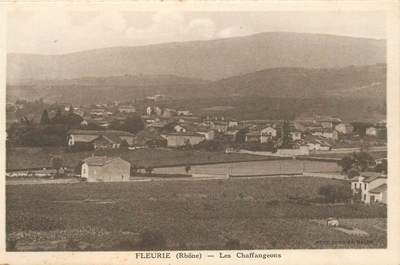 CPA FRANCE 69 "Fleurie, Les Chaffangeons"