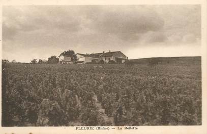 CPA FRANCE 69 "Fleurie, La Roilette"