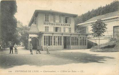 CPA FRANCE 69 "Charbonnières les bains, l'Hotel des Bains"