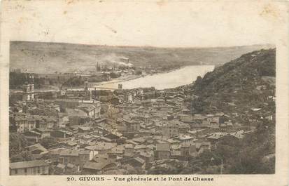 CPA FRANCE 69 "Givors, vue générale"